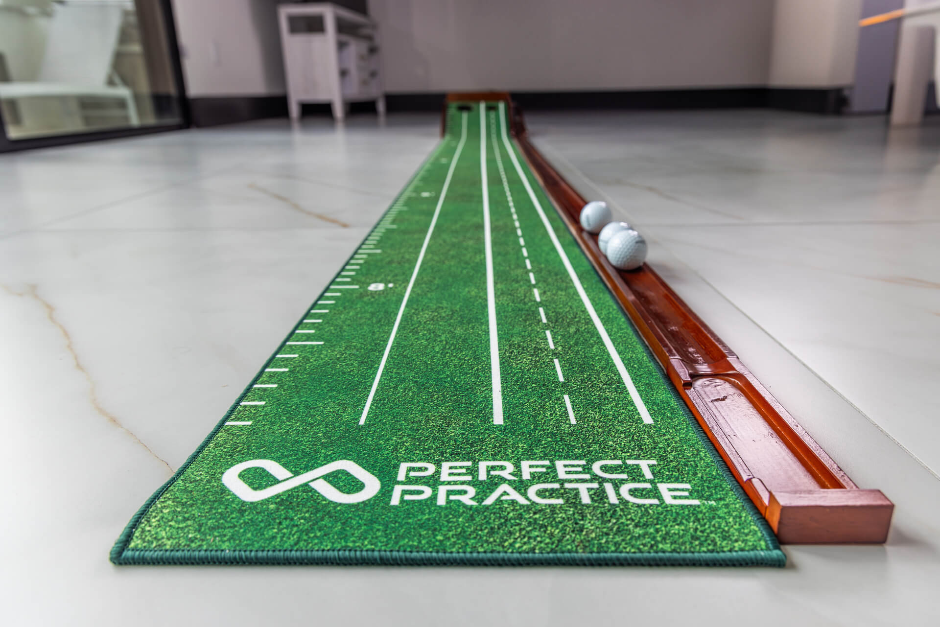 Perfect Practice Putting Mat Lefty Edition | Perfect Practice