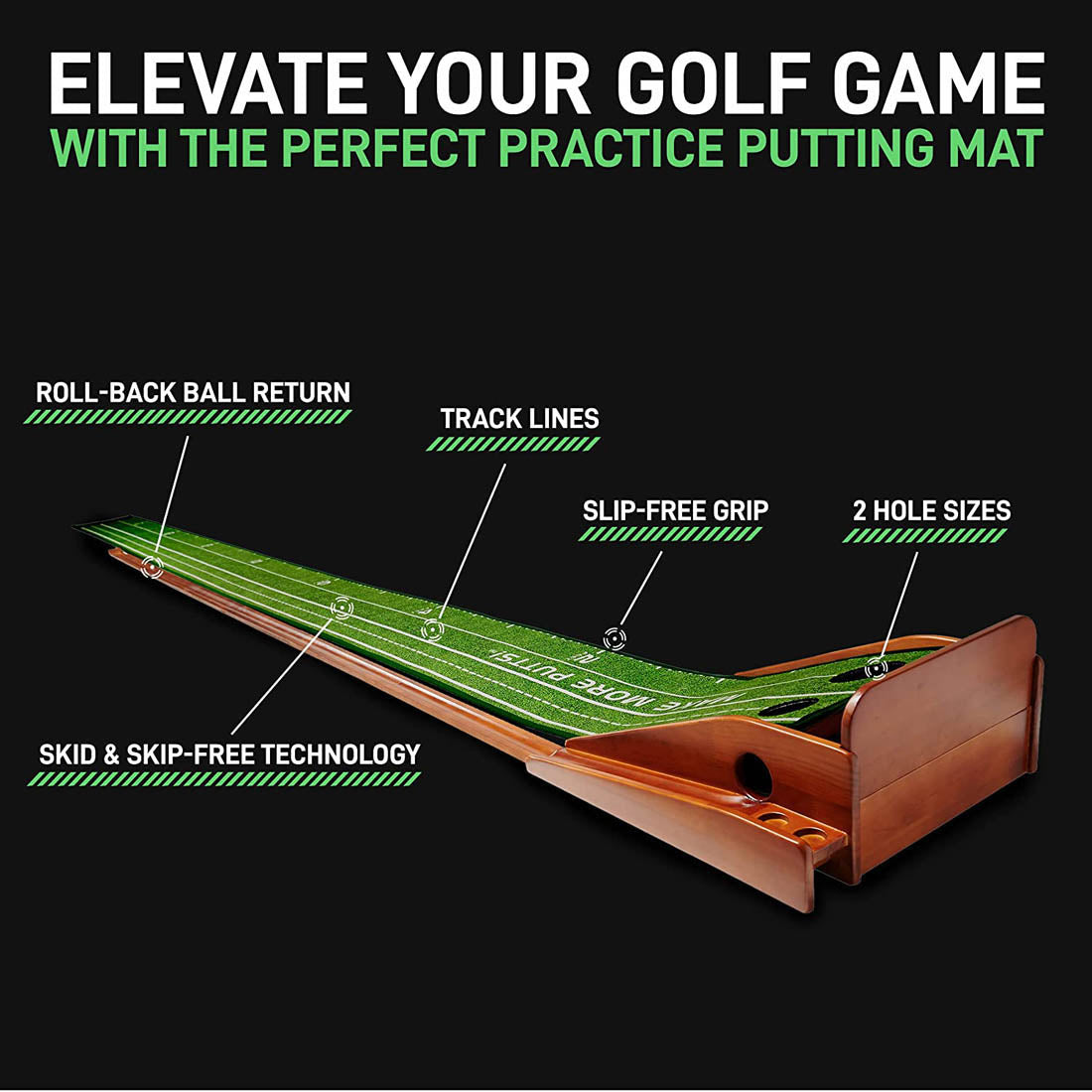 Perfect Practice Putting Mat XL Edition Perfect Practice