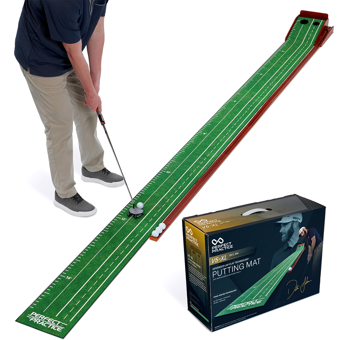 Perfect Practice Putting Mat - Thumbnail 3