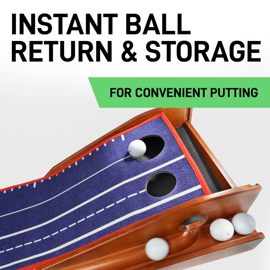 Barstool Putting Mat Perfect Practice