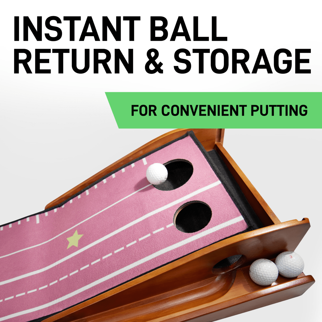 Perfect Putting Mat™ Barstool Transfusion Golf Edition Perfect Practice